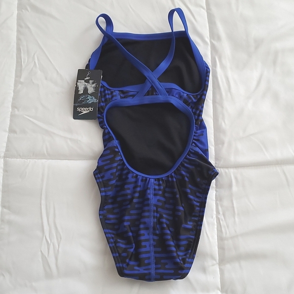 Speedo Modern Matrix Flyback Swim Suit - F size 22 - Picture 5 of 8